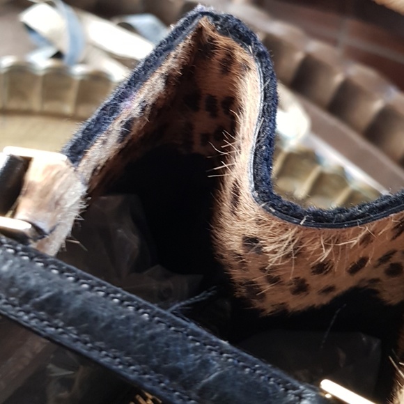 vintage Kate Spade calf hair black Quinn bag - Picture 5 of 6